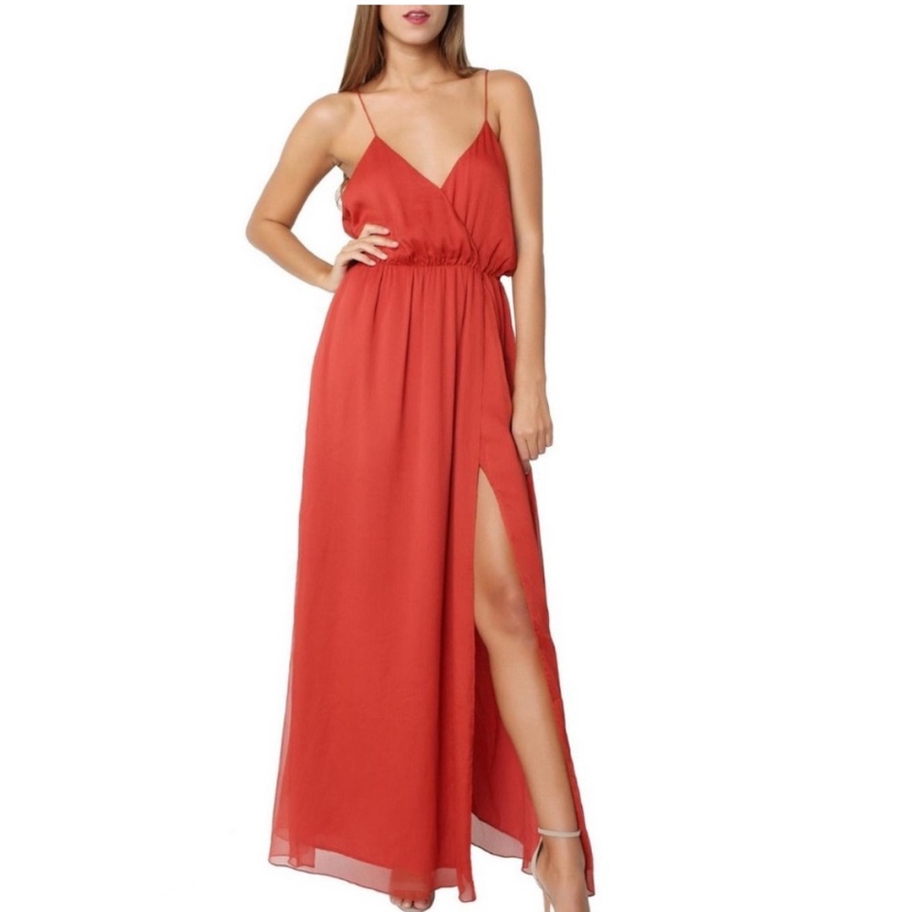 Jetset diaries dress in rust